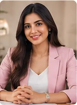 Illustrative female advisor portrait